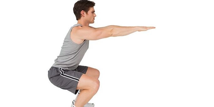 Squats to increase potency