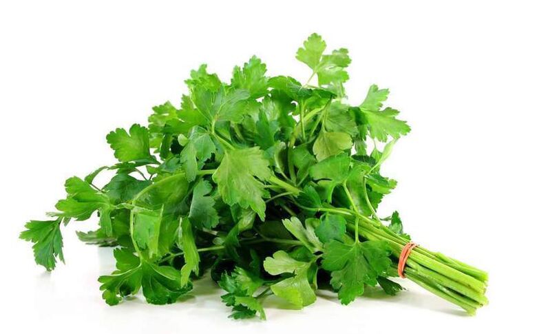 Parsley to increase potency